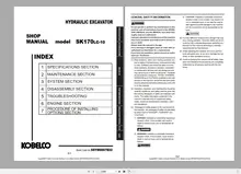 TÀI LIỆU KOBELCO SHOP MANUAL  FULL PDF 2023 (DUNG LƯỢNG 55.1 GB)