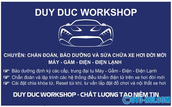 Duy Duc Workshop - Thành phố Nam Định tuyển dụng KTV