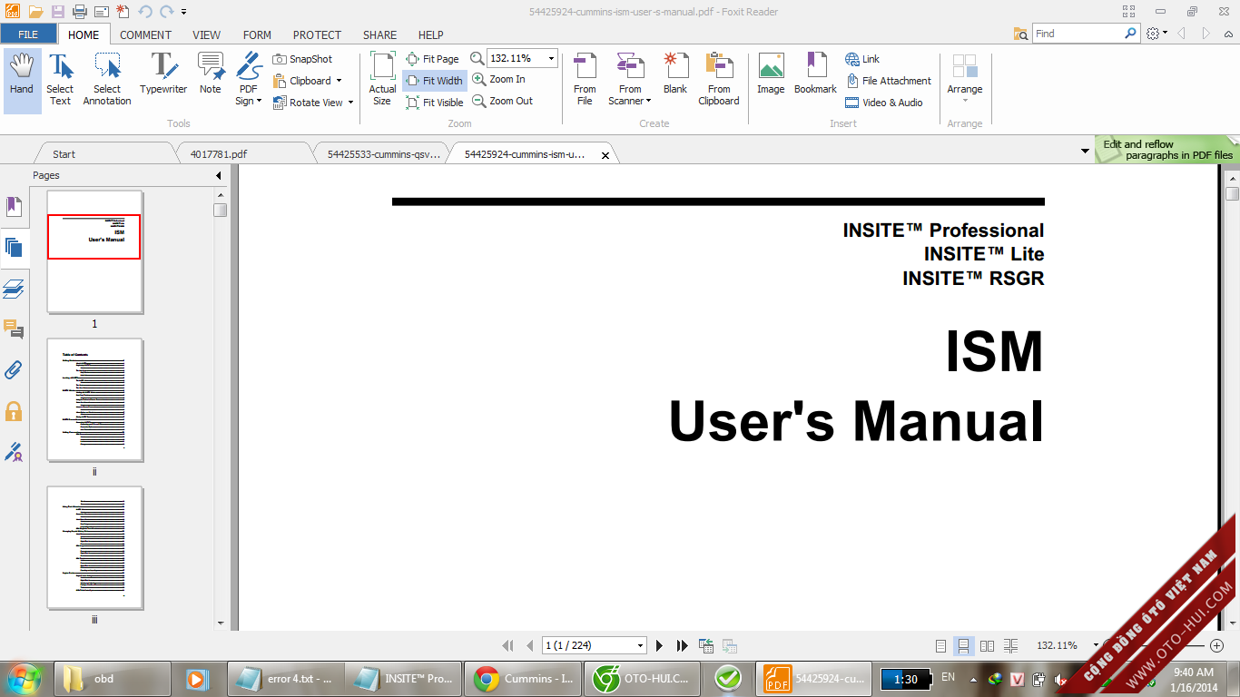 INSITE™ Professional ISM User's Manual