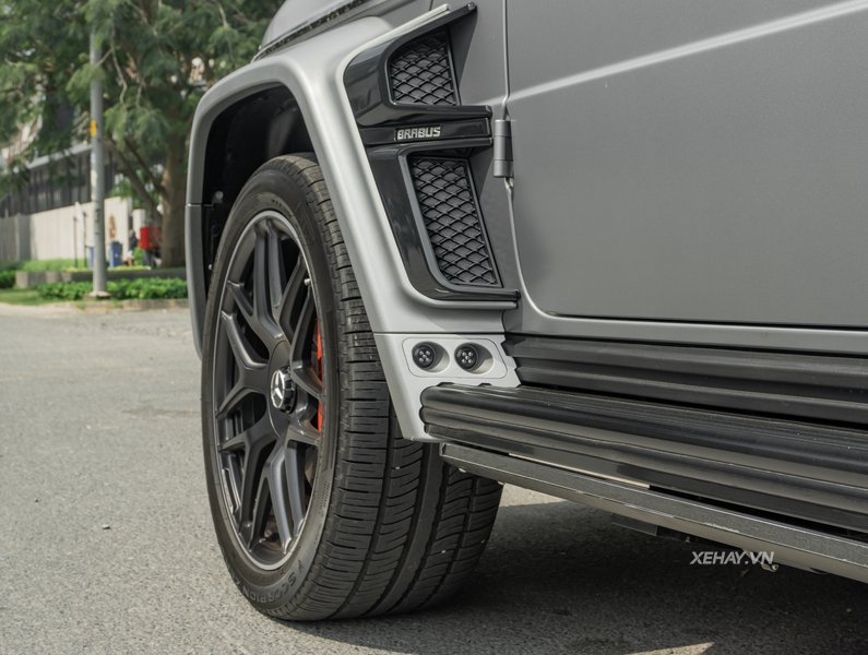 Bản độ bằng sợi carbon đúc độc nhất Việt Nam của chiếc Mercedes-AMG G63 lên Brabus G800 17.jpg