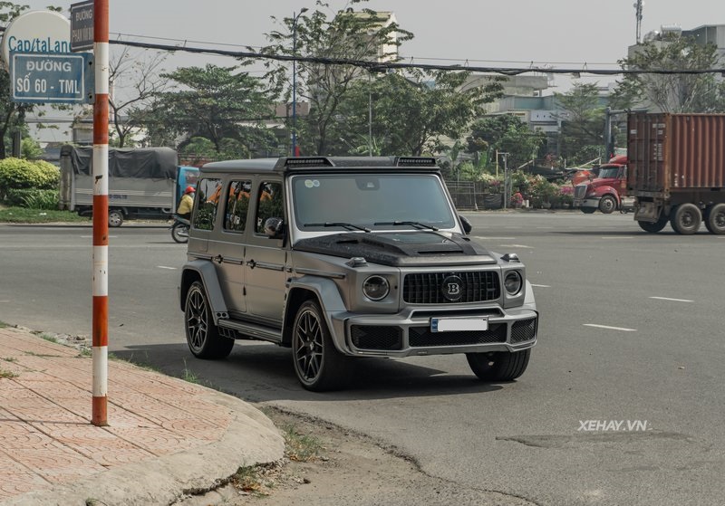 Bản độ bằng sợi carbon đúc độc nhất Việt Nam của chiếc Mercedes-AMG G63 lên Brabus G800 6.jpg
