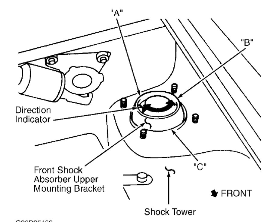 Cách chỉnh camber, caster của xe ford laser 1.6 ?