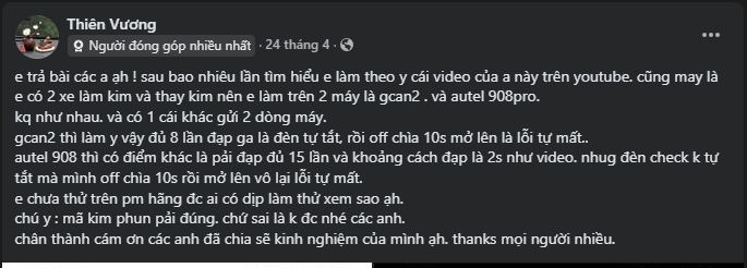 Cach sua loi P1601 Toyota khi thay kim phun hoac ca cum dong co pic6.png