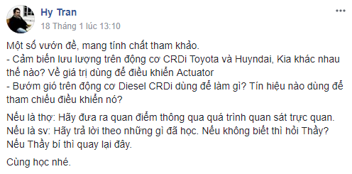 Cảm biến lưu lượng trên động cơ CRDi Toyota Huyndai, Kia và Bướm gió trên Diesel CRDi. 1.PNG