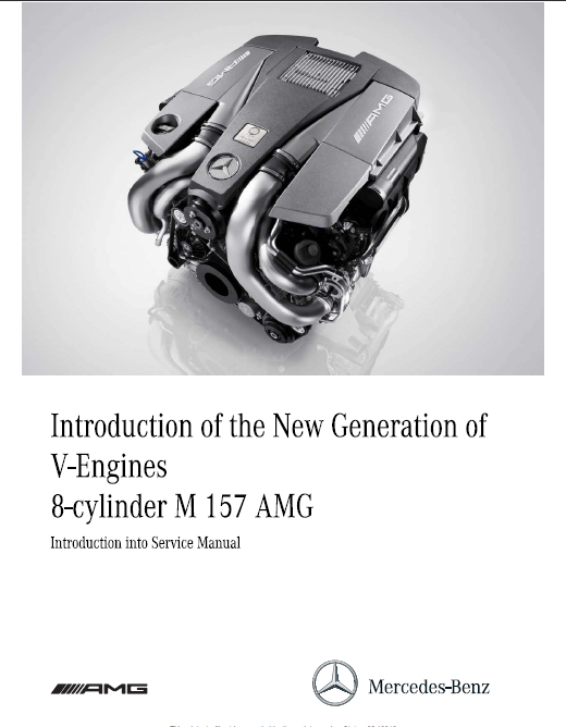 Tài liệu giới thiệu động cơ  V-8 M157 AMG Mercedes