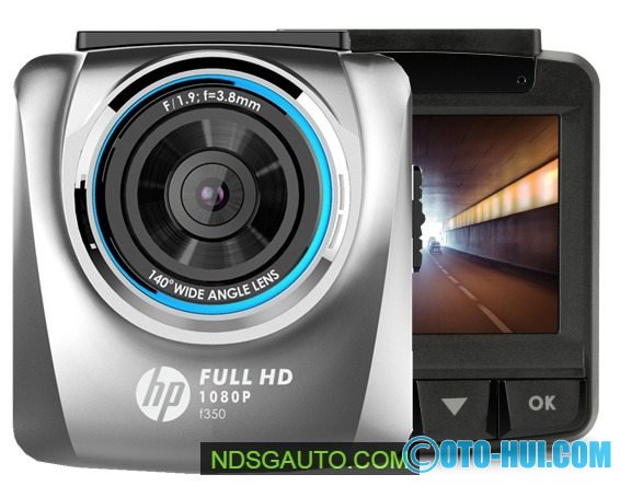 Camera hành trình chính hãng HP -F350 ( Full HD, 1.9F, len 140 độ )