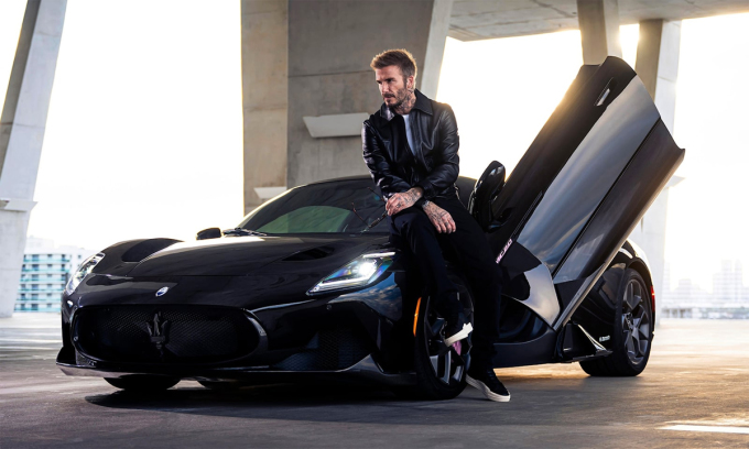 David Beckham mới " tậu" siêu xe thể thao bản đặc biệt.