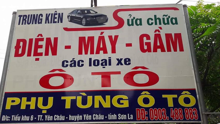 garage ô tô Trung Kiên tại Sơn  La....jpg