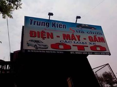 garage ô tô Trung Kiên tại Sơn  La...jpg