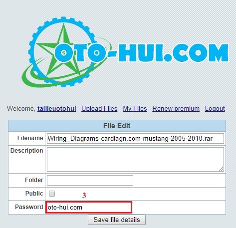 Hướng dẫn hủy password tự động tạo khi upload link lên trang data.oto-hui - 1.jpg