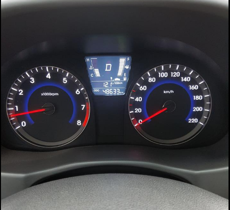 Hyundai Accent 2014 ăn hao nhiên liệu. 11.PNG