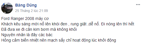 Nguyên nhân dẫn đến nổ máy khói đen, rung giật nhưng lại dễ nổ. 1.PNG