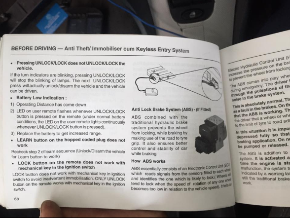 TATA Indica GLX không nổ được máy vì không nhận chìa  11.PNG