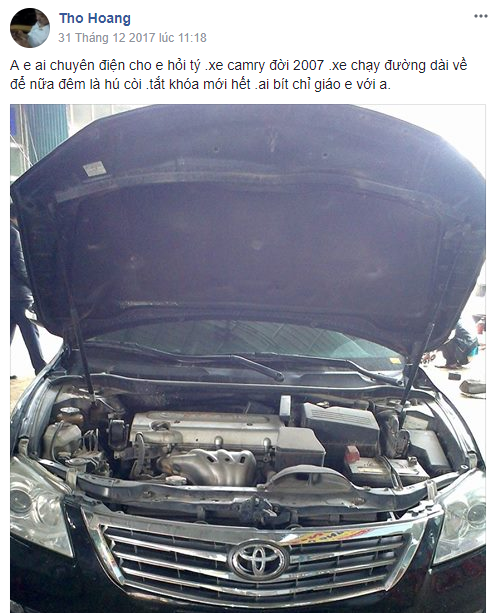 Toyota Camry 2007 bị lỗi còi hú. 1.PNG