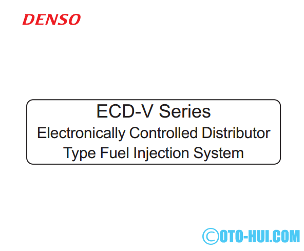 DENSO - ECD-V Series Technical Training
