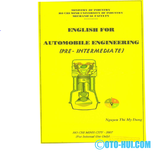 Sách tiếng Anh cho kỹ sư ô tô
