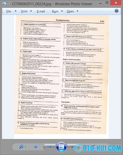 Honda Civic & del Sol 1992 thru 1995 Repair Manual ALL PAGES SCANNED JPG phan 3