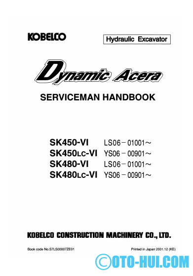 Tài liệu Serviceman handbook SK450/480-6