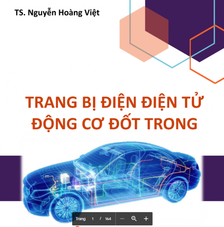 Trang bị điện điện tử động cơ đốt trong - TS.Nguyễn Hoàng Việt - ĐHBK Đà Nẵng