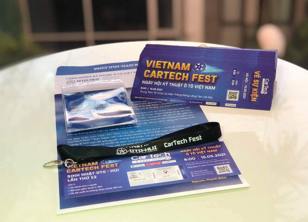 Thông tin về việc hoàn trả vé Cartechfest (Sinh nhật OTO-HUI 12)