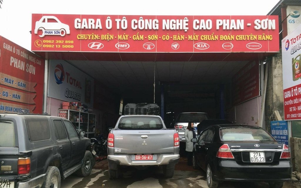 Garage ô tô công nghệ cao Phan Sơn [TP. Điện Biên Phủ]