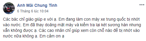 Xe Trung Quốc bị nhớt vào nước. 1.PNG